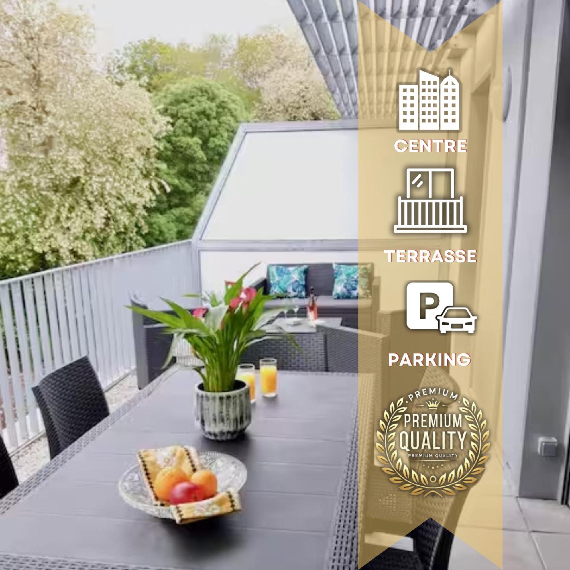 Appartamento Bide Ona - Centre - Terrasse - Parking Bayonne Esterno foto